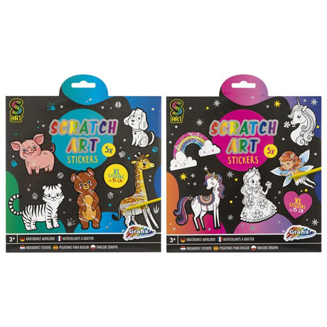 Creative Craft Group Kraskunst Stickers - Fantasie World, 6DLG.