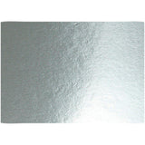 Creativ company carton métallique, a4, feuille 210x297 mm, 280 gr, argent, 10 feuilles 1 boîte