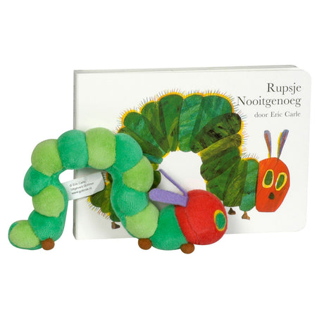 Groupe d'édition Gottmer Caterpillar Neverenough Livre cartonné + peluche