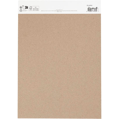 Papier aquarelle Creativ company, a4, feuille 210x297 mm, 230 gr, noir, 15 feuilles 1 boîte