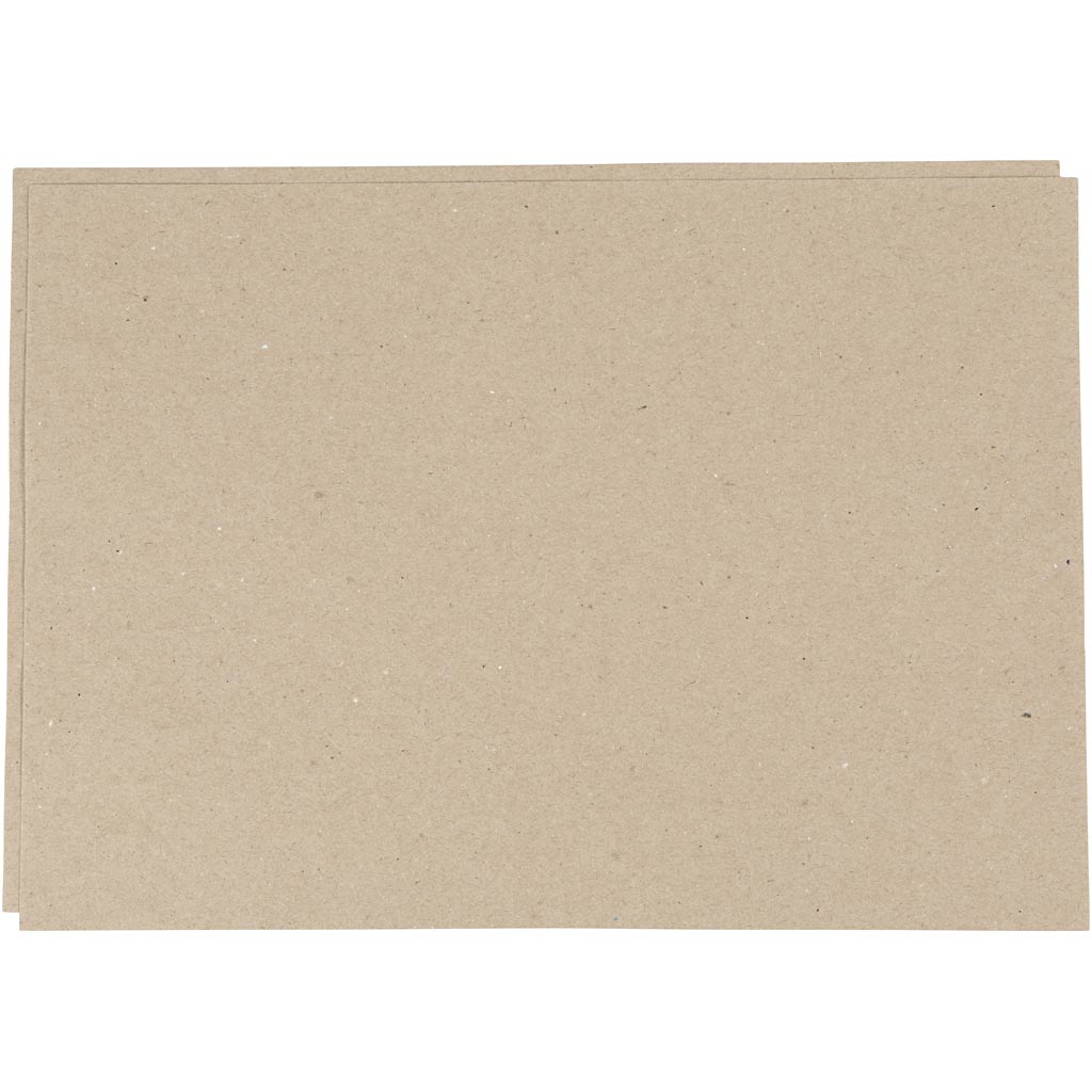 Papier kraft Creativ company, a4, feuille 210x297 mm, 135 gr, gris brun, 500 feuilles 1 boîte