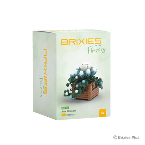 Oku brixies plus blocs de construction de fleurs d'azur