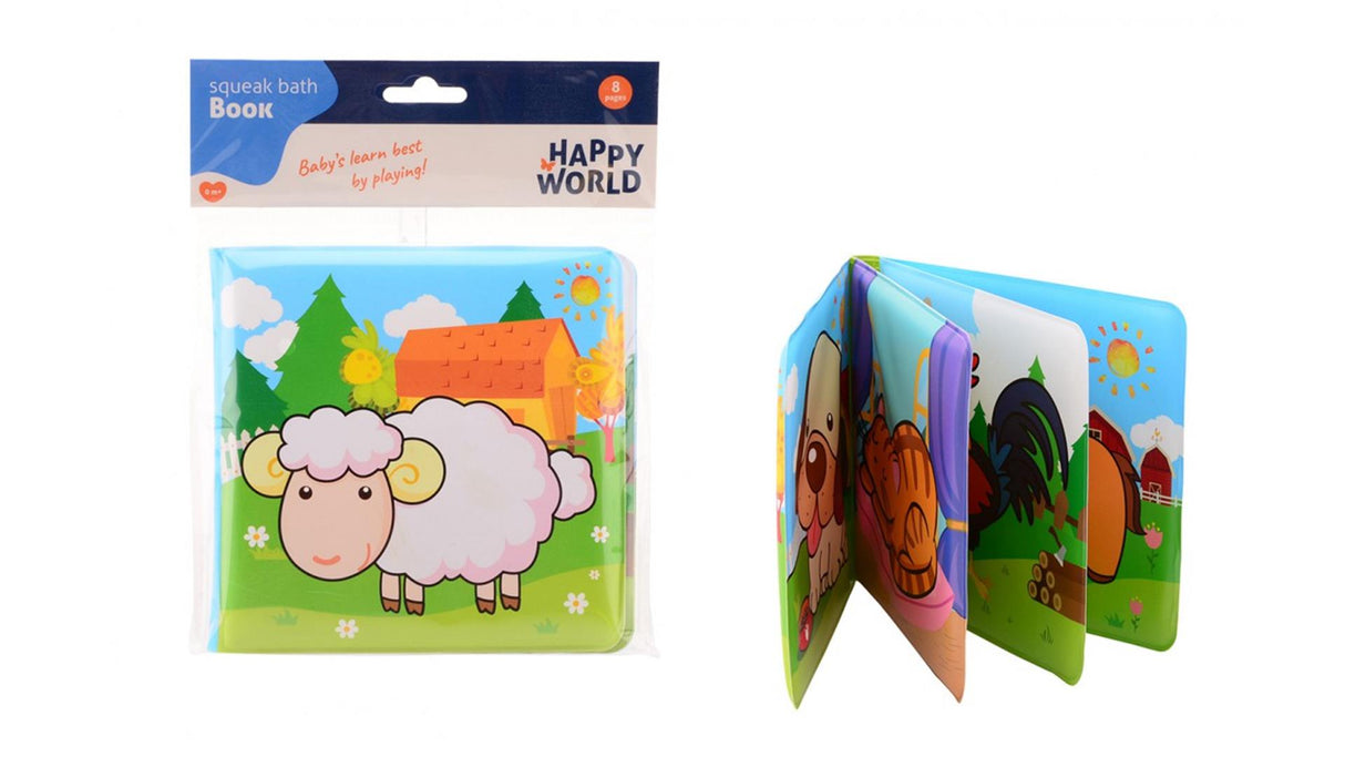 Johntoy John Toy Happy World Livre de bain Ferme
