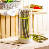 Porte-épices ustensiles de cuisine vert dia 8,5cm - h25cm