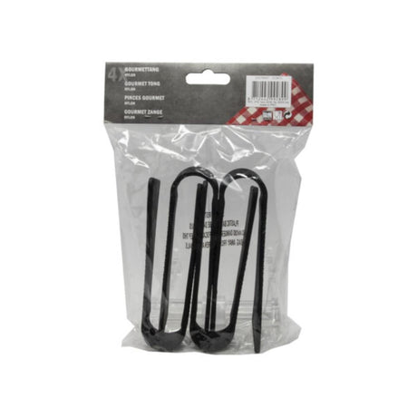 Ustensiles de cuisine pince gourmande 14cm sachet de 4 pièces