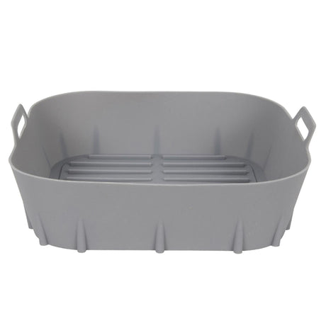 Ustensiles de cuisine insert airfryer silicone 20cm gris