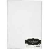 Creativ Company Pearl Paper A4 White Pearl Pearl 120 grammes, 10 feuilles