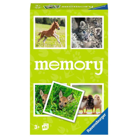 Ravensburger Game Memory Young Animaux Pocket