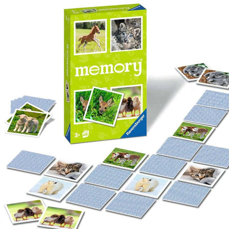 Ravensburger Game Memory Young Animaux Pocket