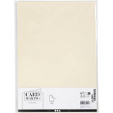 Creativ Company Vellum Paper A4 Off-White, 10 feuilles