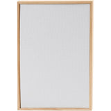 Panneau de toile Creativ Company avec cadre, dim. 15,8x23,8 cm, 280 gr, blanc, 1 pièce