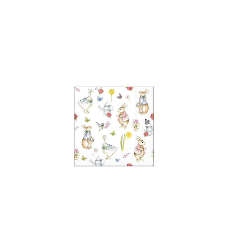 Serviettes Ambiente jardin de Pâques 25cm