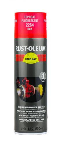 Rust-oleum bombe aérosol fluoro-rouge 500ml