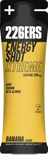 226ers Energy Shot xtrem 250 mg bâton de caféine 60 ml