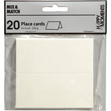 Cartes de nom de la société Creativ White, 20e.