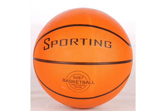 E L Sports Basketball Sporting Oranje tamaño oficial