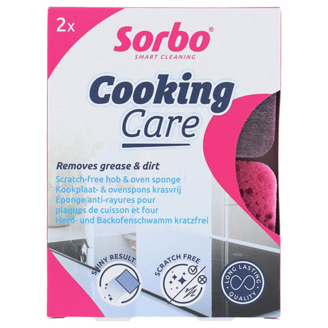 Sorbo éponge de soin de cuisson lot de 2 pcs