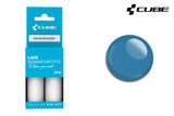 Set de stylos de retouche Cube bleu brillant