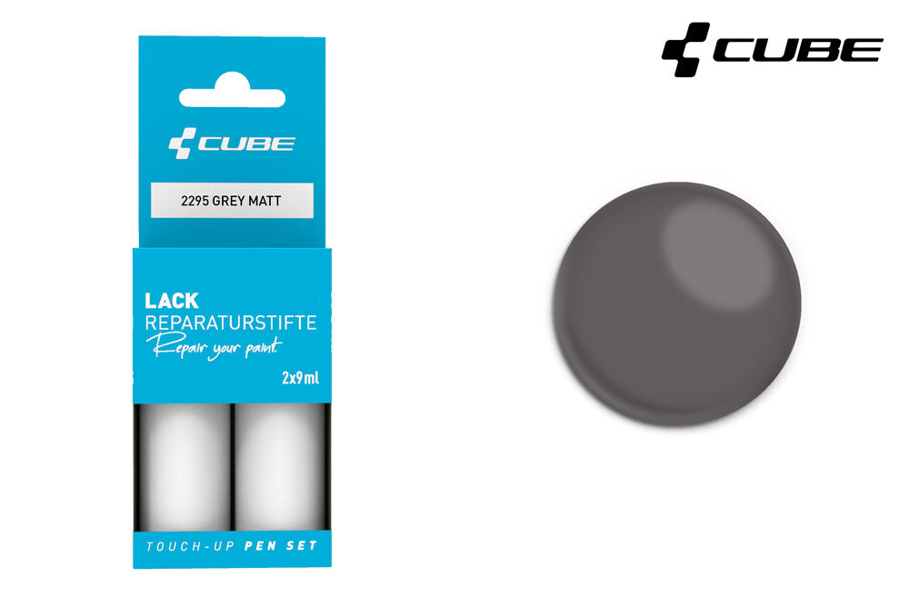 Set de stylos de retouche Cube gris mat
