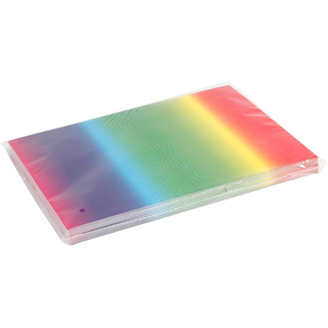 Papier arc-en-ciel Creativ company, a4, feuille 210x297 mm, 180 gr, 100 feuilles 1 boîte