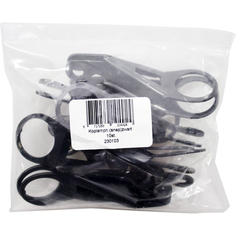 Bofix Box Lamp Hak Snep Black (10 pièces)