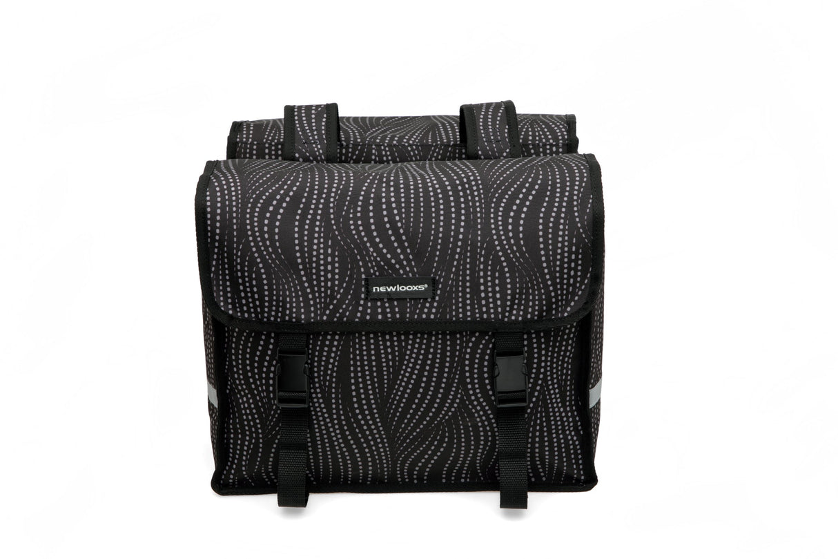 Newloxs Bas Nouveau Double Fiori | Alma | Noir