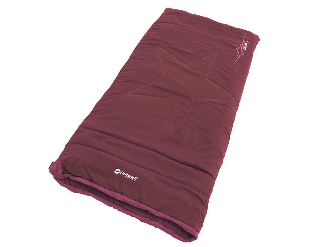 Outwell Champ Kids Sleeping Sac rouge