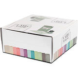 Cartes et enveloppes d'entreprise Creativ, format carte 10,5x15 cm, format enveloppe 11,5x16,5 cm, 120+210 gr, différentes couleurs, boîte 12x10 1 boîte
