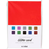 Creativ Company Glitter Cardboard A4, 50 feuilles