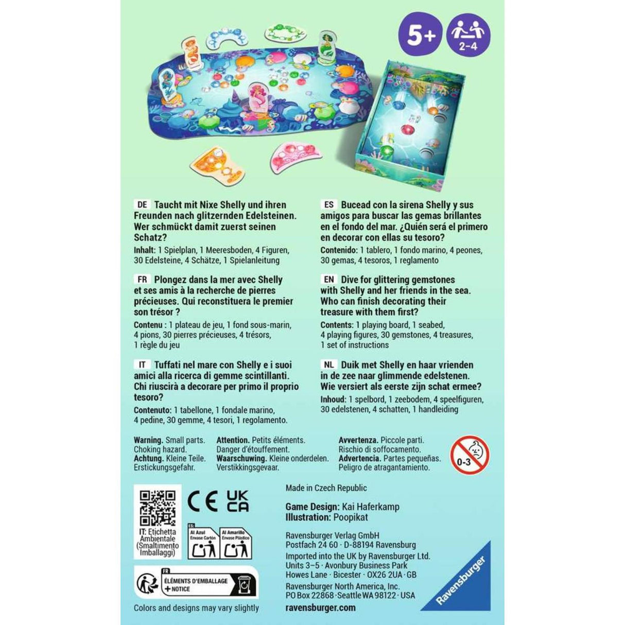 Jeu de poche Ravensburger Shelly Ocean