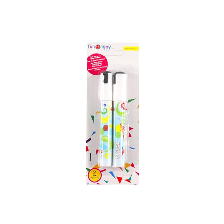 Svenska Living Window Marker blanc lavable lot de 2 marqueurs pour toutes les surfaces vitrées