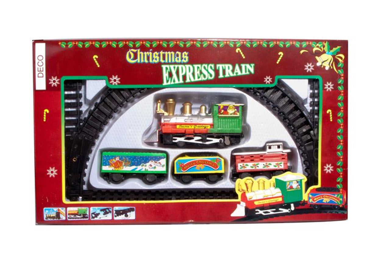 Svenska Living Coffret de train de Noël 10 pièces