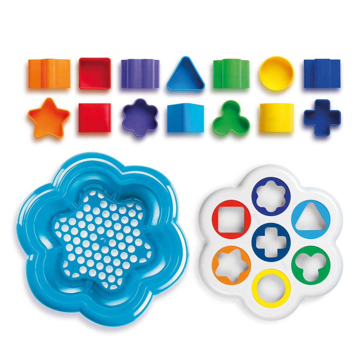 Trieur de formes Quercetti, 16 pcs.