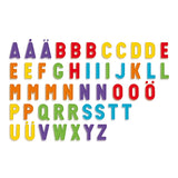 Tableau magnétique Quercetti incl. Aimants ABC lettres majuscules, 53 pcs.