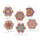 Quercetti Pixel Art Mandala, 1200 broches