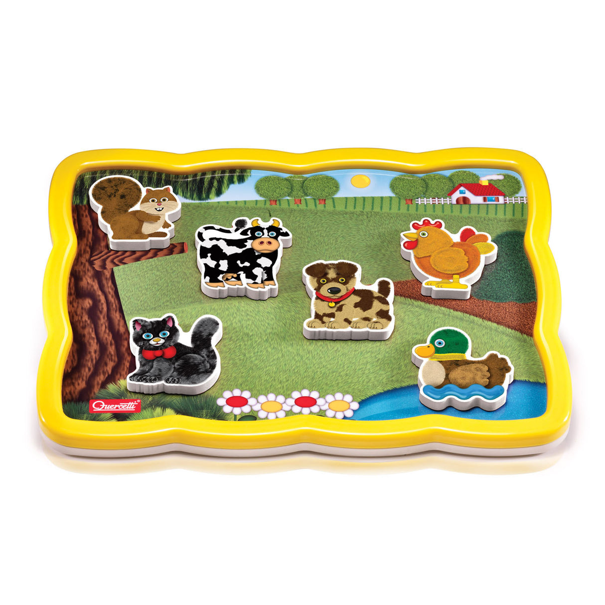 Quercetti Smart Magnet Puzzle Farm