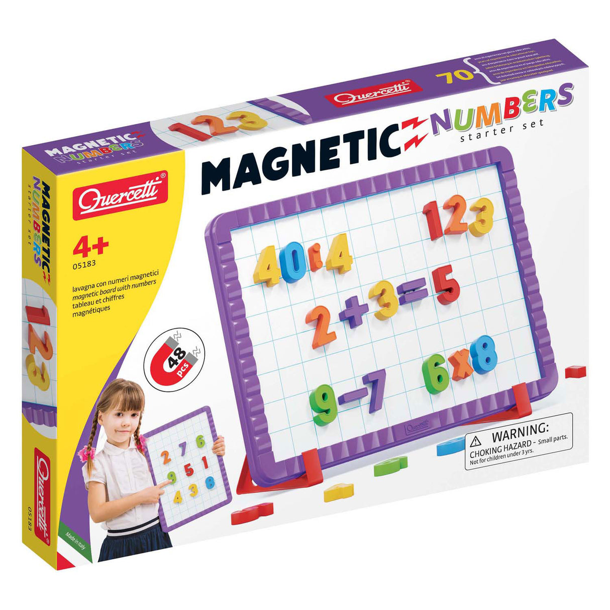 Quercetti magnetic board basic songs