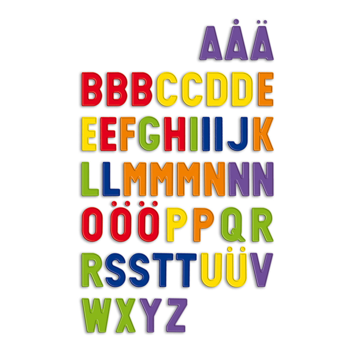 Quercetti ABC Magneten Capital Letters, 48st.