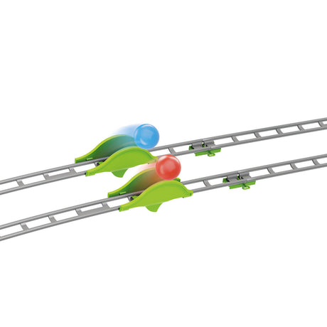 Jouet de piste de course de 7,5 mètres de piste de marbre Quercetti Skyrail League.