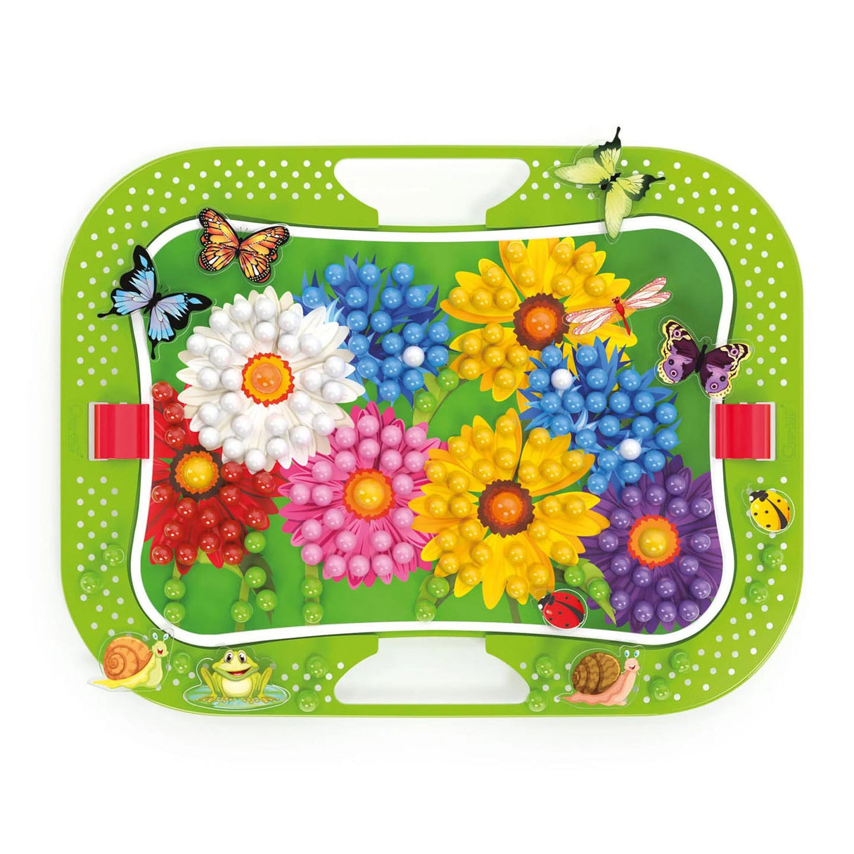 Quercetti nature fun fun et piquets insert mosaïque, 316 pcs.