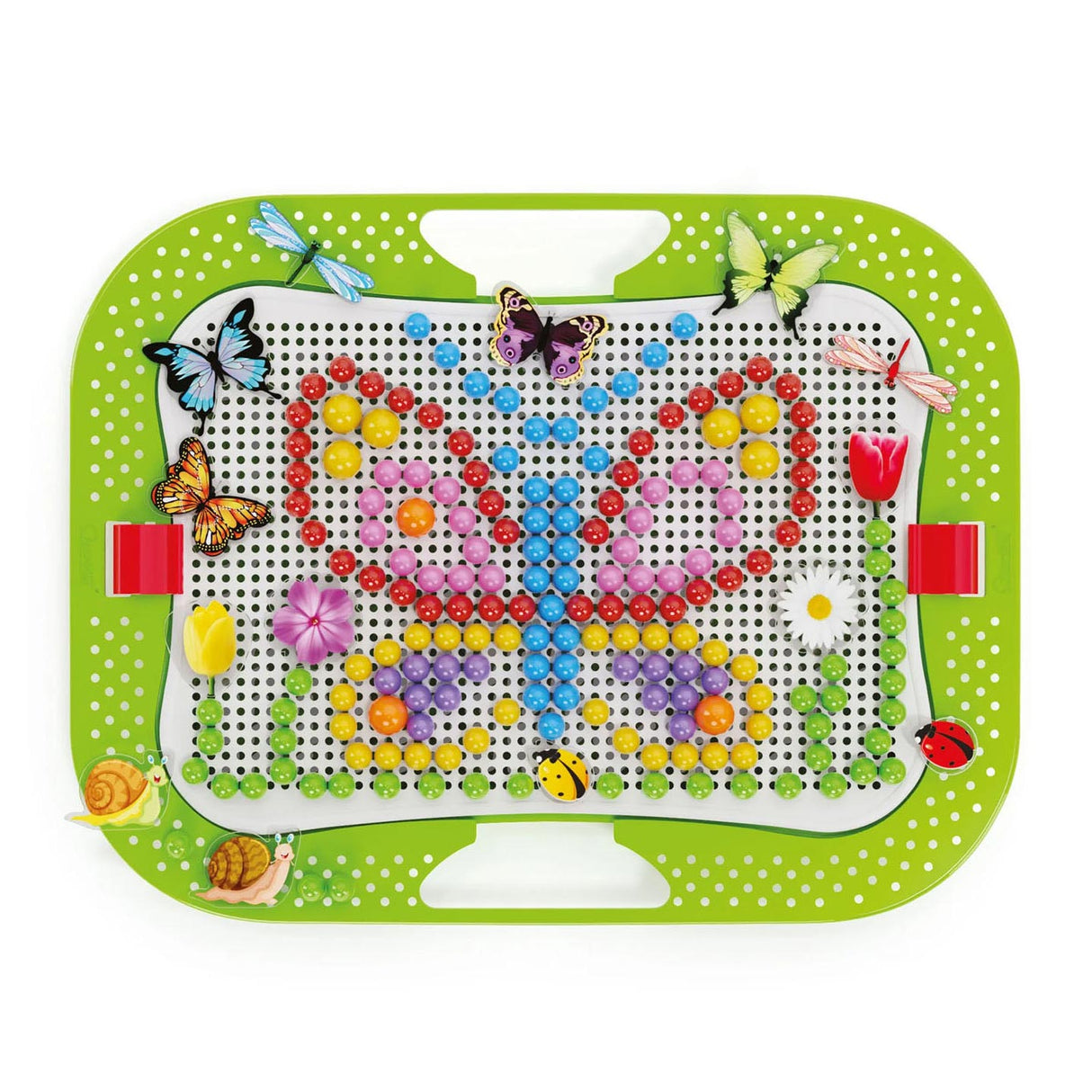 Quercetti nature fun fun et piquets insert mosaïque, 316 pcs.