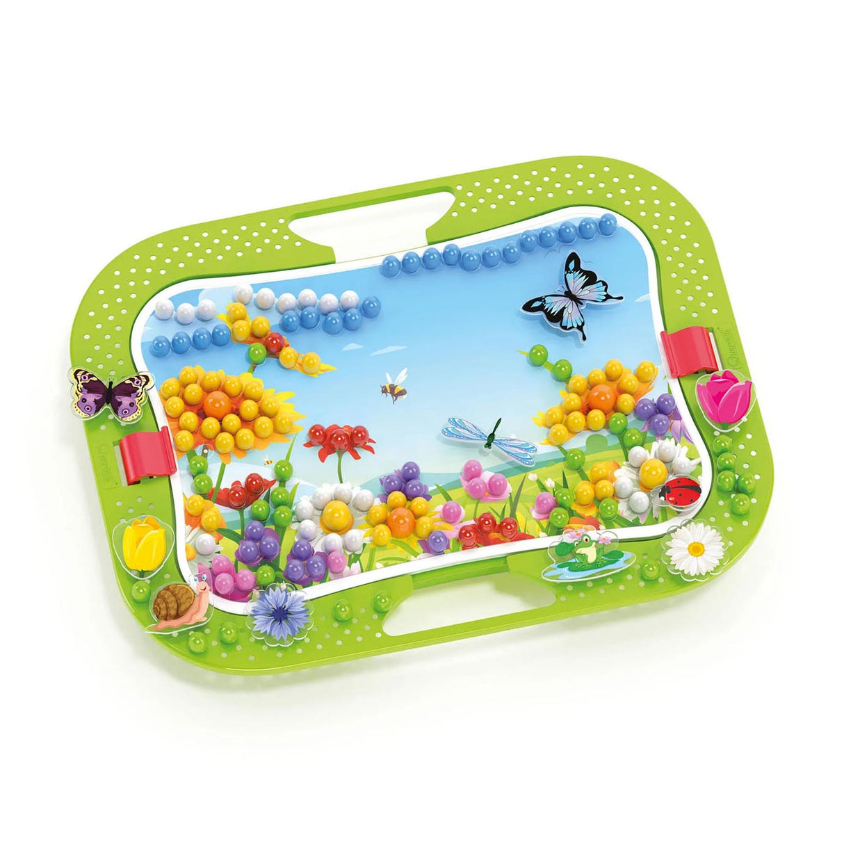 Quercetti nature fun fun et piquets insert mosaïque, 316 pcs.