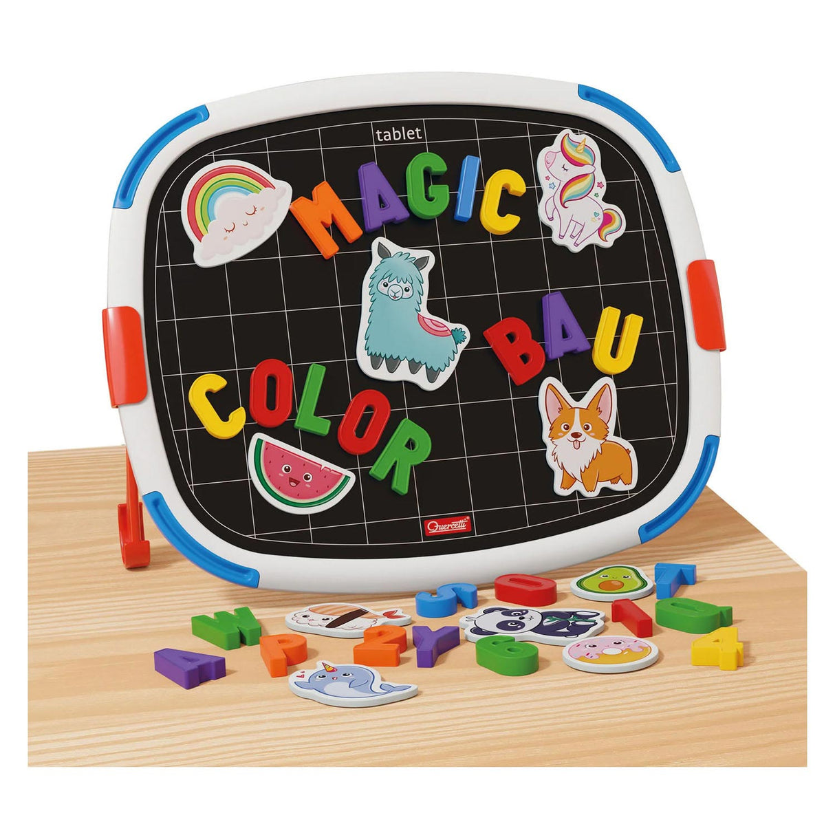 Quercetti magnet tablet Basic Letters