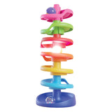 Quercetti spiral ball tower with luminous ball, 10dlg.