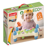 Quercetti play eco+ banc marteau peggy (34 pièces)
