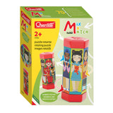 Quercetti Tubo Mix Match Rotating puzzle Children and professions