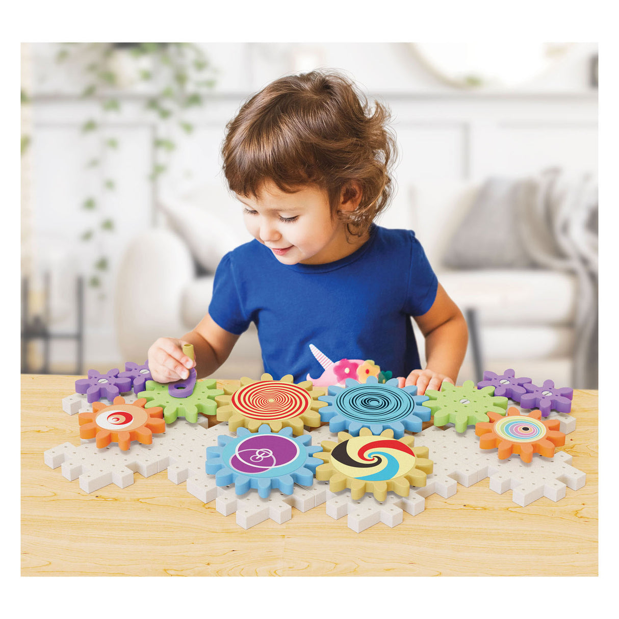 Quercetti Kaleido Gears Play Gear Set, 38dlg.