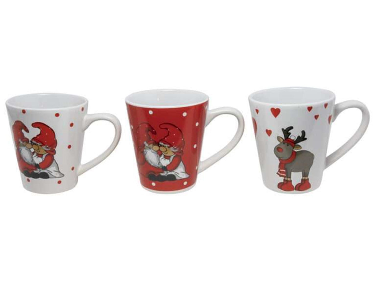 Mug de Noël gnome renne 280ml
