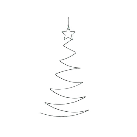 Svenska living Déco murale LED Sapin de Noël vert 100x60cm