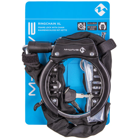 Lock à anneau M-Wave XL avec chaîne d'insertion